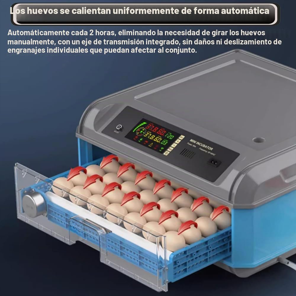 Incubadora Huevos Gallina Automatica, 128-500 Piezas, Incubadora Huevos Gallina, Incubadora De Huevos, Adecuada para Huevos para Incubar, Huevos De Ganso, Huevos De Pato-300