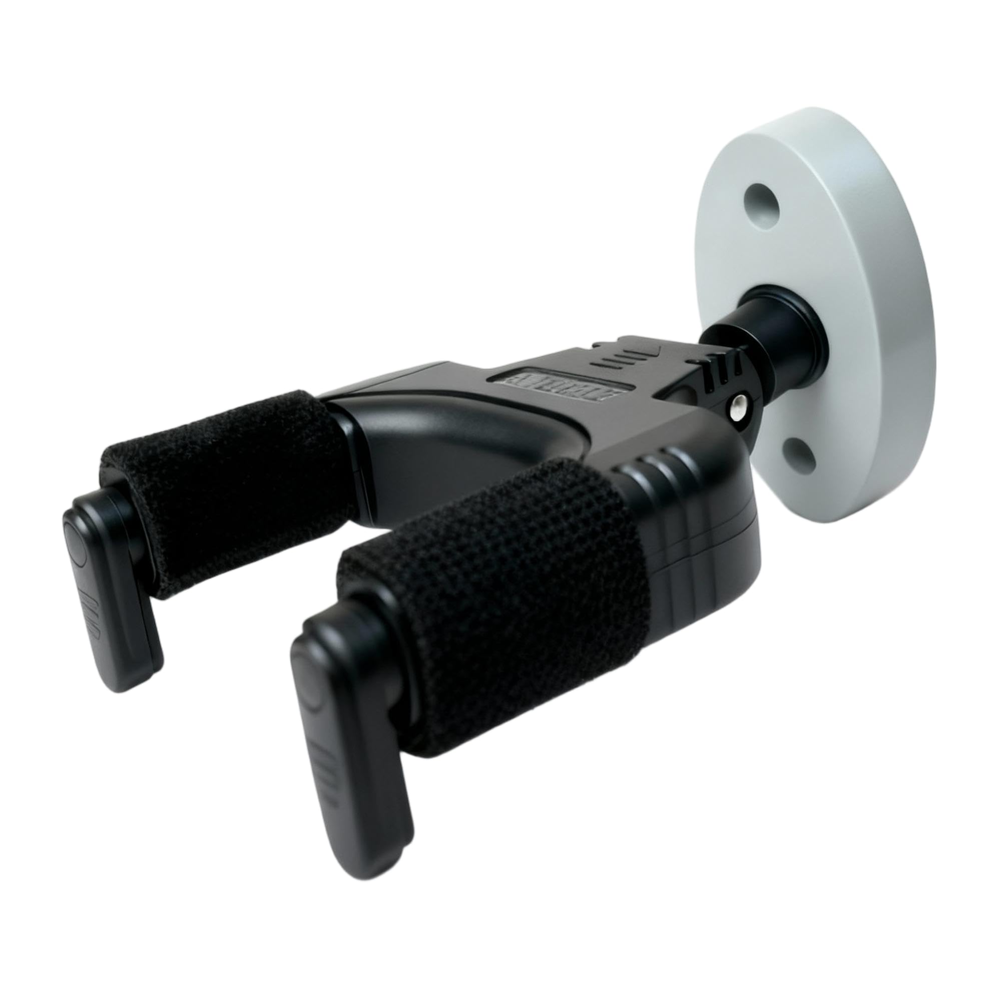 AUPHY Gitarrenhalter für die Wand mit Auto-Lock & Drehmechanismus | 10KG+ Schwerlast | Universeller Wandhalter für alle Kopfplatten/Griffbreiten,Klassik-, Akustik-, E-Gitarre,Bass etc