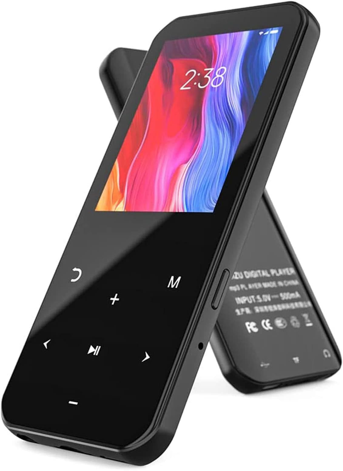 32 GB MP3 Player Bluetooth 5.0 RUIZU 2.4'' Tragbarer HiFi Verlustfreier