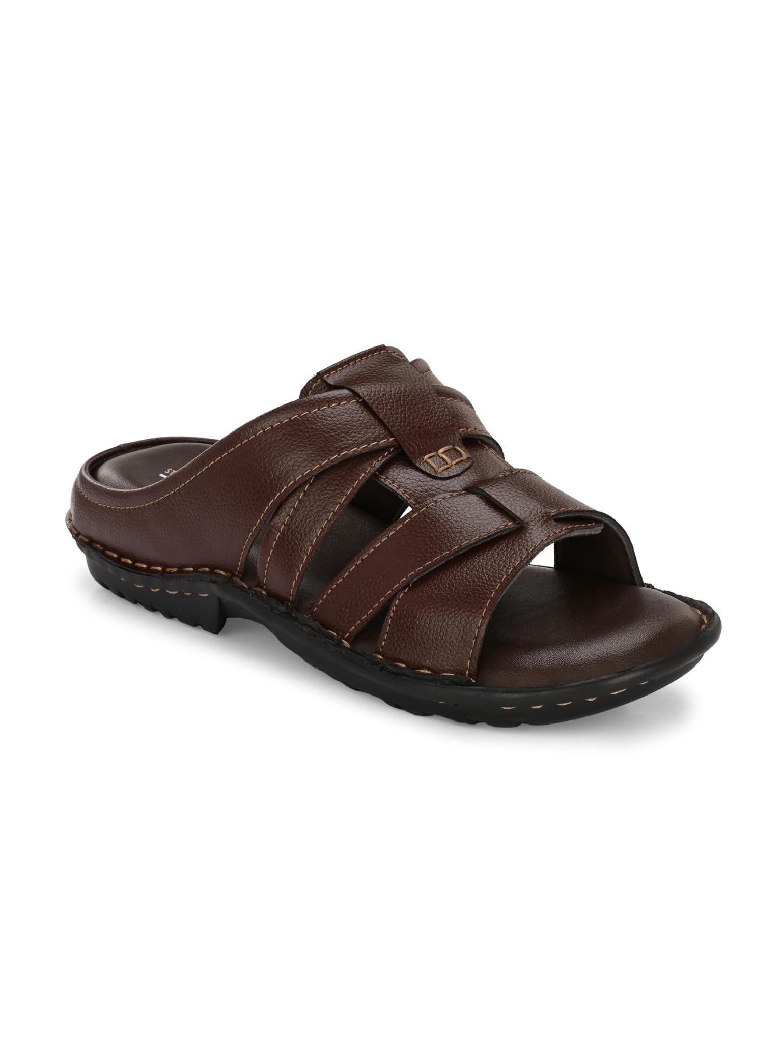 Men's Stoneleaf Classical Thong Flip Flop Slipper | Lightweight | Comfortable | Cushioned Insole Stylish Chappal Formal & Casual Wear-image-34