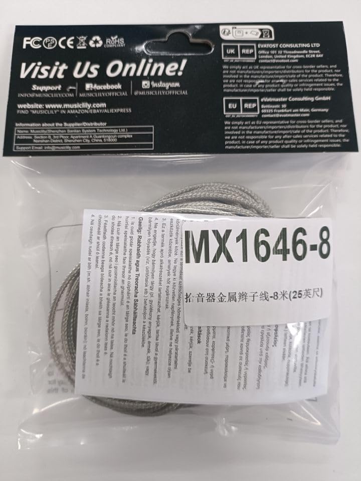 Amazon.co.jp: Musiclily Pro ギター内部配線用ケーブル 22ゲージ