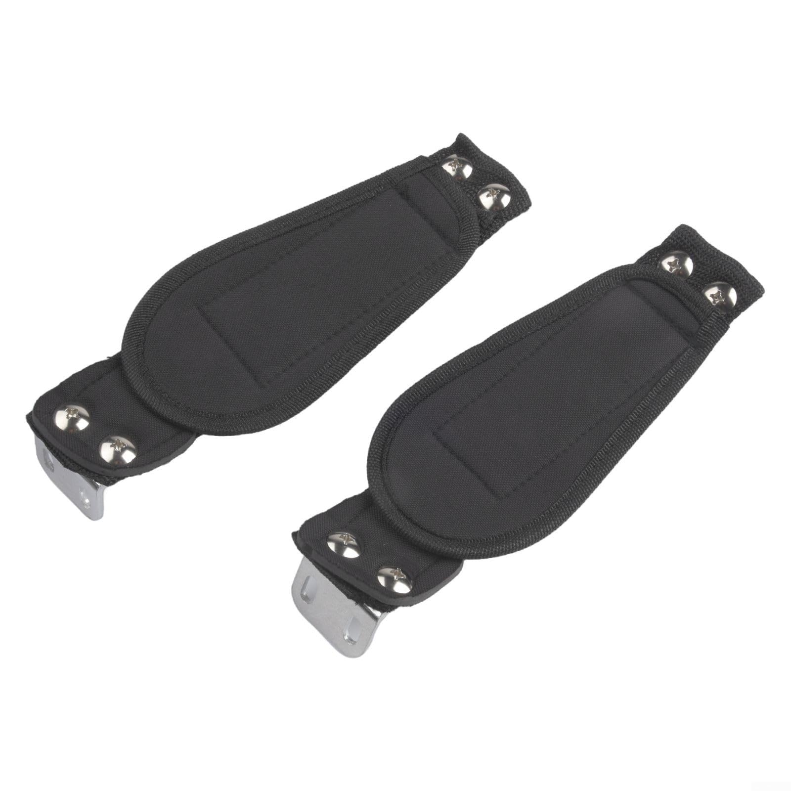 Mountain Skateboard piede supporto longboard fissaggio banda in lega di alluminio stabile fuoristrada equitazione per la maggior parte delle mountain board nero