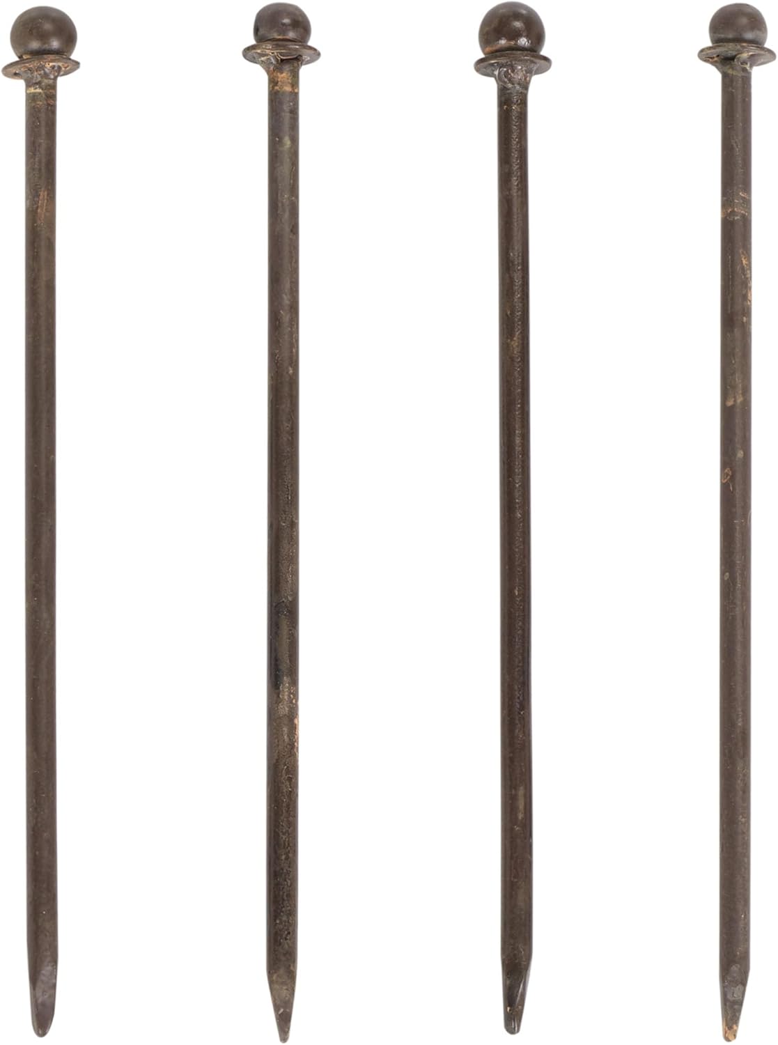 SAFAVIEH Outdoor Collection Atticus Rustic Brown Wrought Iron Lattice Arch Garden Arbor