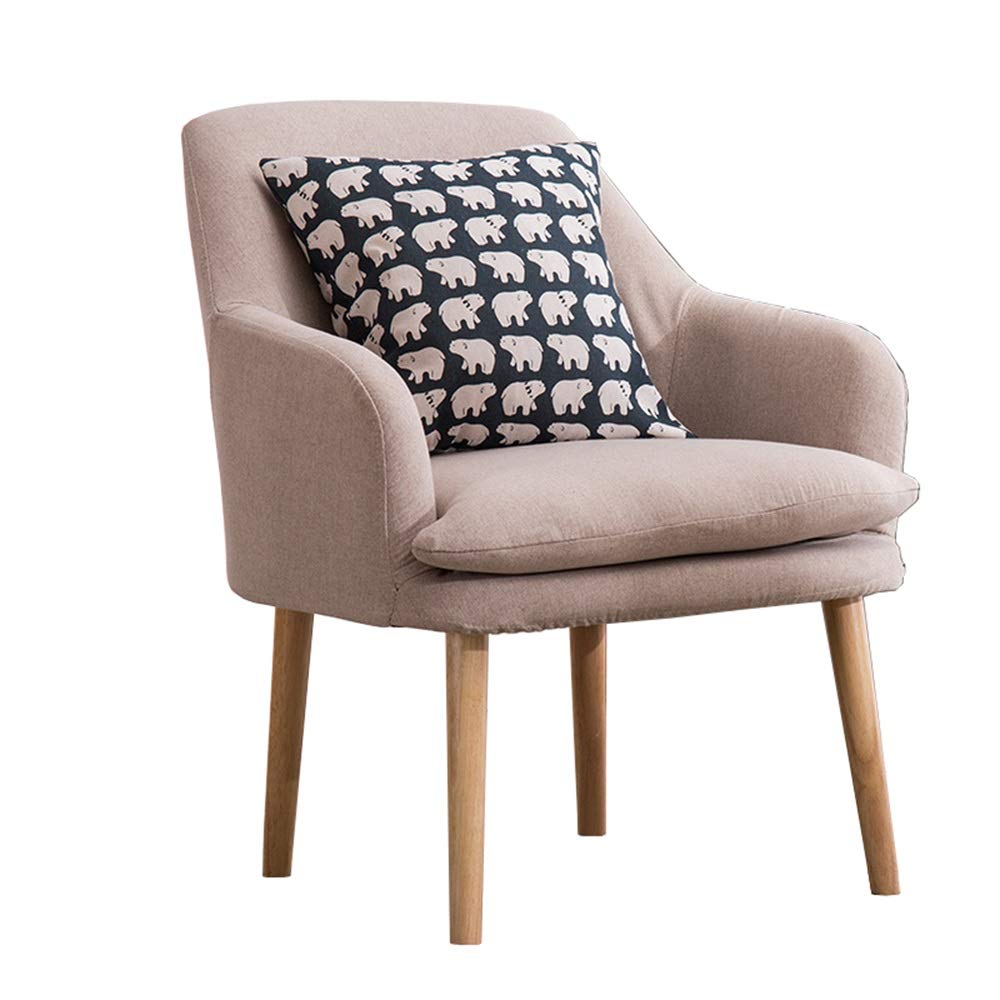 Silla de brazo minimalista para cafetería ideal para crear rincones de lectura