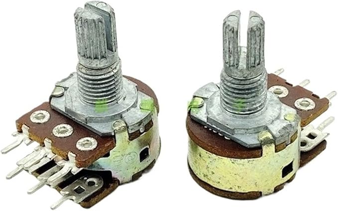 Potenciometro de Volumen Amplificador Altavoz 16 A20K 5 Piezas miniatura 3