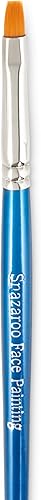 Miniatura 9 de Snazaroo Brocha profesional para pintura facial, multiusos, multicolor