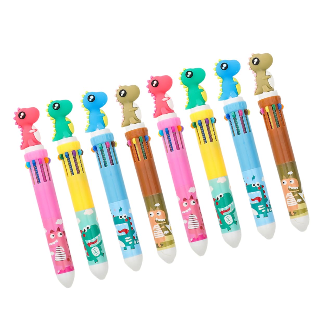 SHINEOFI 36piezas Bolígrafos De Bolita De Diseño De Estación Escolar Para Material Perfectos Para Dibujar y Firmar