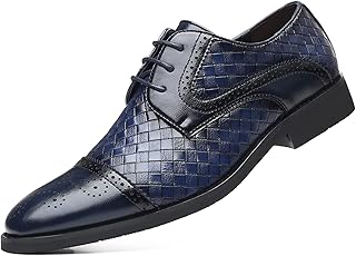 Men's Dress Shoes Lace-up Derbys Brogues Oxford Formal Shoes