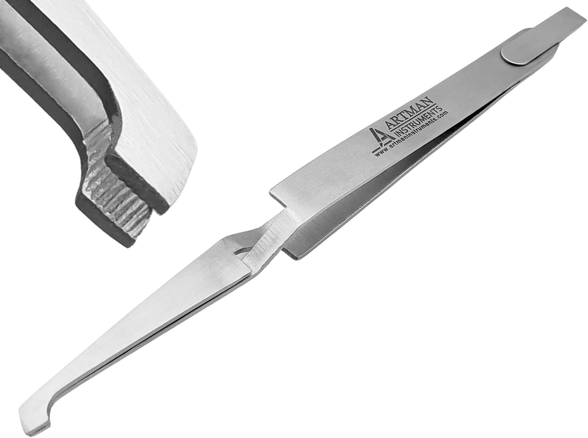 ARTMAN INSTRUMENTS Orthodontic Bracket Placer Bracket Self Holder Tweezers | Bracket Placer Bracket Holder | Pliers Stainless Steel by Orthodontic Instruments (1)
