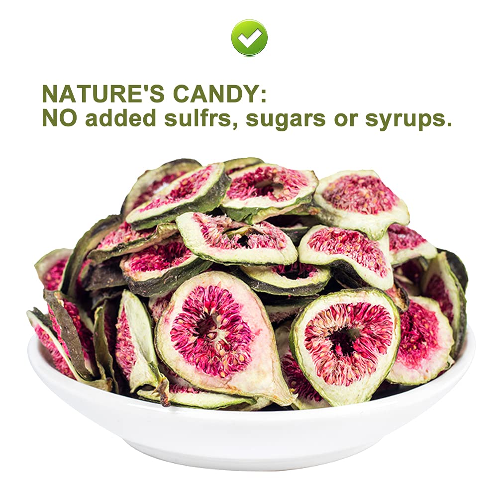PlantGift Organic Dried Figs Fruit, Smyrna Figs 45G/1.58oz 无花果