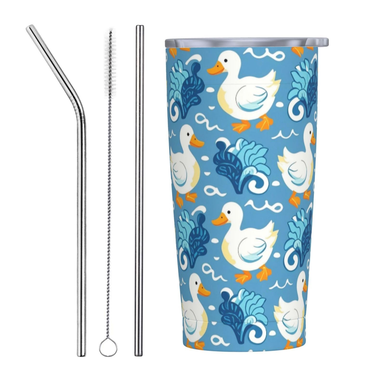 Tasse de voyage isotherme Ocean Duck pour le sport et le bureau