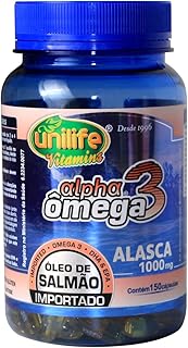 Ômega 3 - Óleo de salmão importado - 150 cápsulas