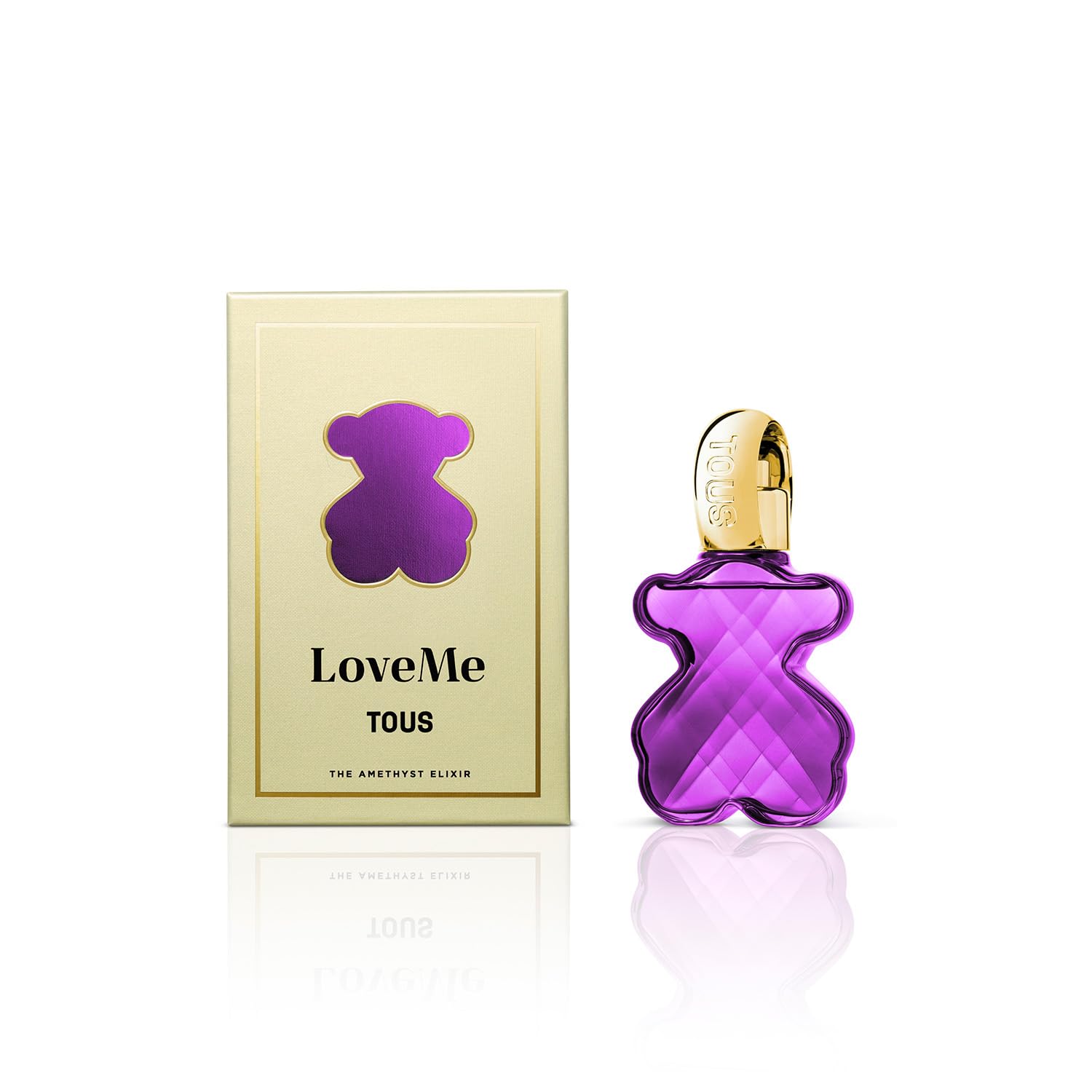 Tous LoveMe Amethyst Elixir, Eau de Parfum da donna, profumo floreale, fruttato, muschiato, con vaporizzatore