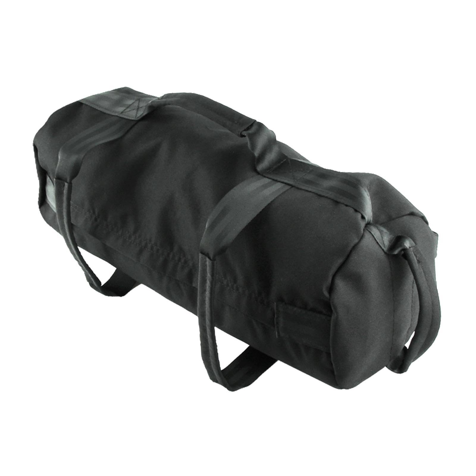 MERISHOPP Fitness Sandbag Workout Sand Bag for Full Body Training Weightlifting Weight Black