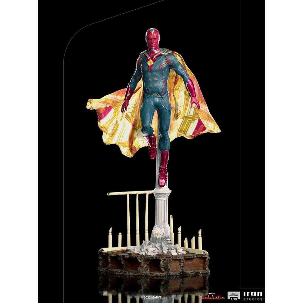 Iron Studios- WANDAVISION Vision 1/10 Statue Estatuas, Multicolor (83423)
