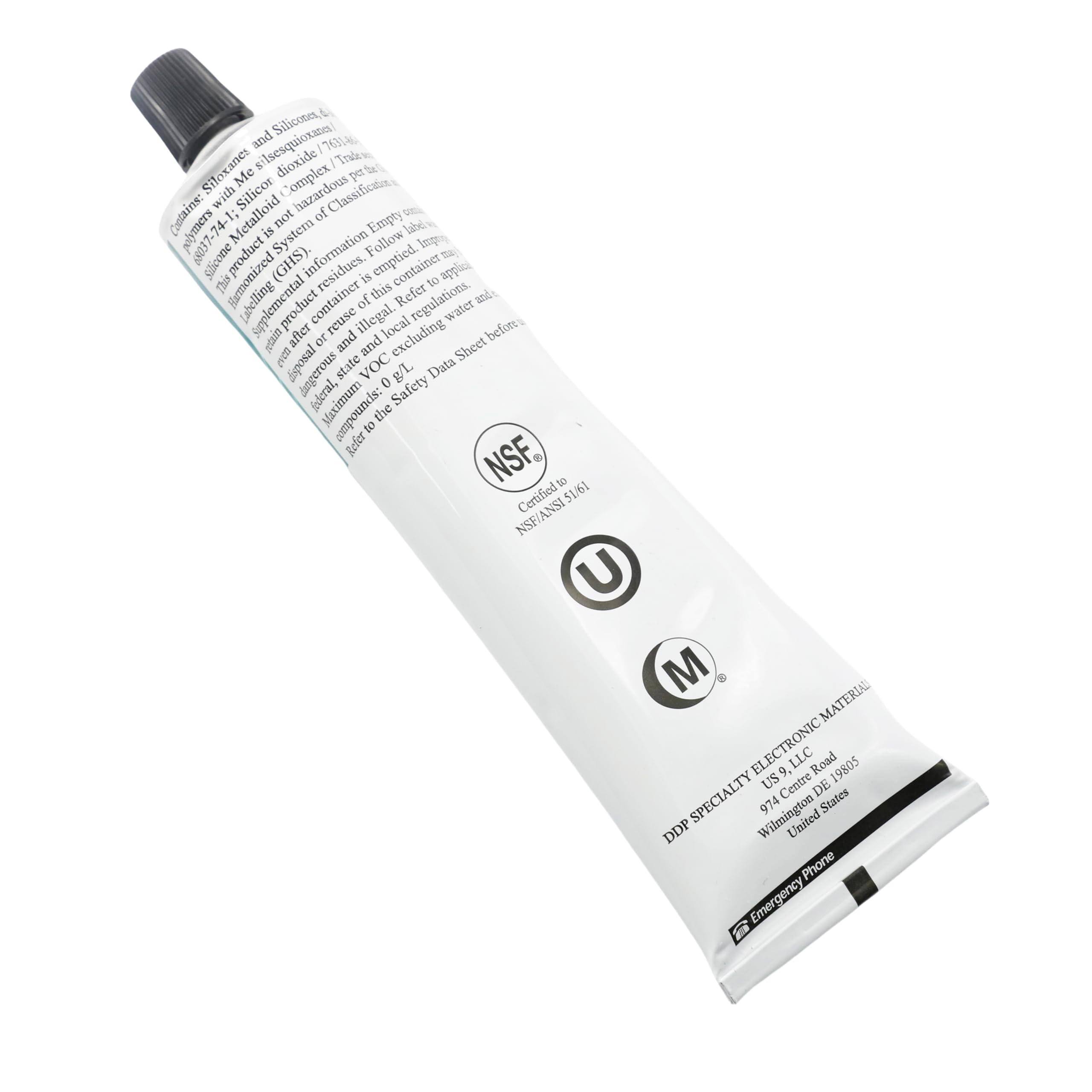 Molykote Lot de 4 composés isolants électriques 150 g Joint d'étanchéité à l'humidité pour valve de graisse diélectrique industrielle Lubrifiant pour application électrique Blanc transparent Dow