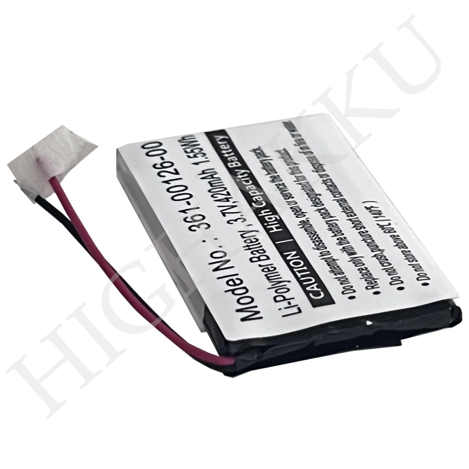 Batteria di ricambio 361-00126-00 compatibile con Gar-min Fenix 6X, Fenix 6X Pro Solar, Tactix Delta Smartwatch Watch Fitness Bracelet 010-02357-00