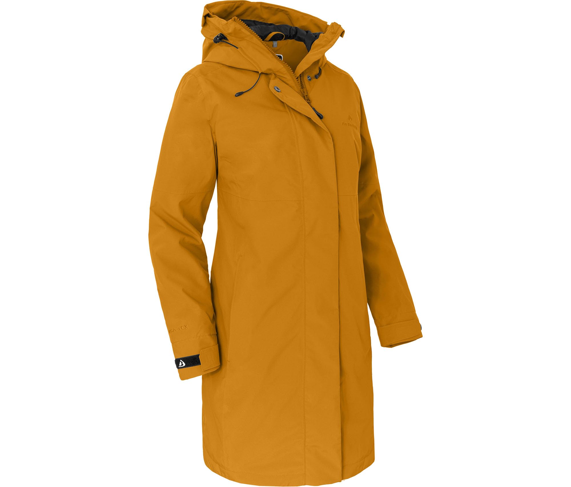 Bergson Verla | Damen Regenmantel - Funktioneller Damen Regenmantel mit Supra-Tex 20.000 Membran, Normalgrößen, 100% wasserdicht (20.000 mm Wassersäule) & Winddicht, verschweißte Nähte, höchste Atmun