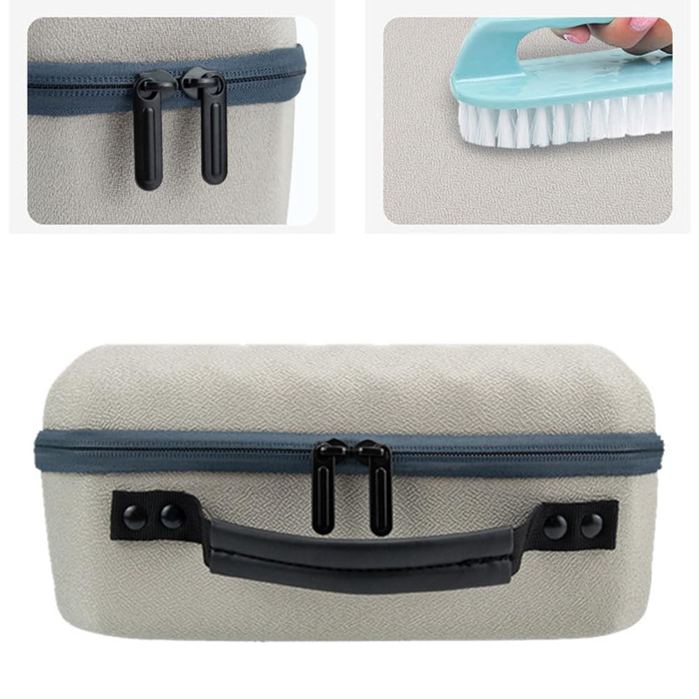 Funda rígida de transporte de EVA para Samsung Freestyle Projector/EVA Hard Travel Case para Freestyle 2ª generación con compartimentos dedicados para cables y accesorios