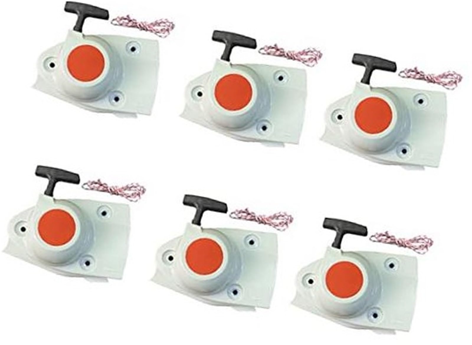Paquete de 6 arrancadores de retroceso con cable de tracción adicional, for sierras Cutquik for corte de hormigón STIHL, TS410 TS420 TS480I TS500I TS 410 420 480I 500I Conjunto de arranque man