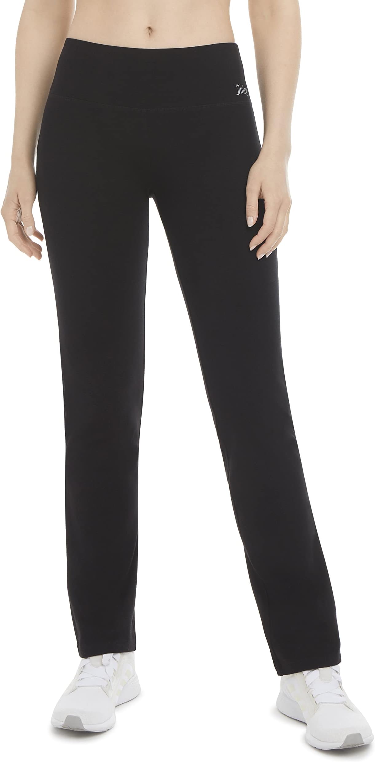 Juicy CoutureWomen's Essential High Waisted Cotton Yoga Pant