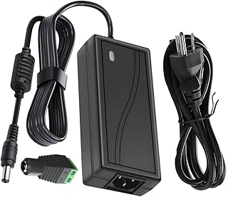 محول طاقة من هاشادا، محول طاقة 12 فولت، تيار متردد 100-240 فولت الى تيار مستمر 12 فولت 10 امبير، 120 واط كحد اقصى، لشريط مصابيح LED النيون، مشروع الكمبيوتر، المسجل، شاشة التلفزيون