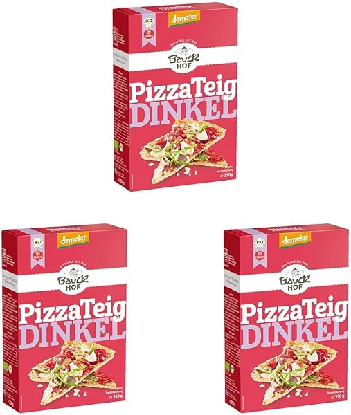 Bauckhof Teigbackmischung, Dinkel Pizzateig 350 g - 2