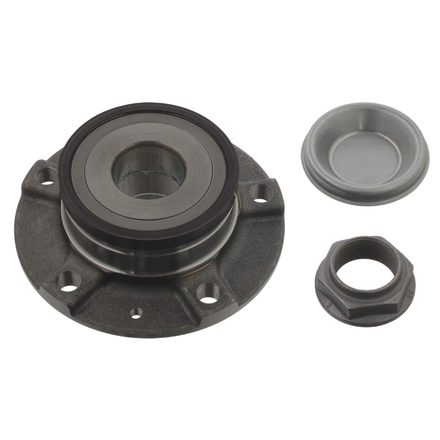FEBI BILSTEIN Kit cuscinetto ruota 29394 Diametro interno: 32mm Diametro esterno: 128mm Cuscinetto a sfere obliquo Cuscinetto ruota integrato nel mozzo con anello sensore magnetico integrato con