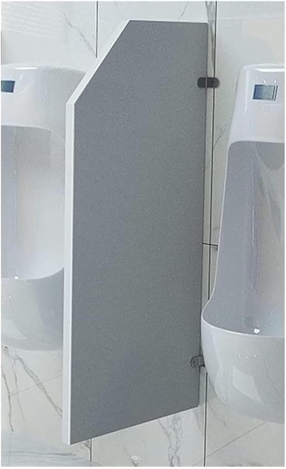 Wall-Mounted Urinal Partition,Urinal Baffle Screen Toilet Partition, Urinal Divider Privacy Screens(Plastic)