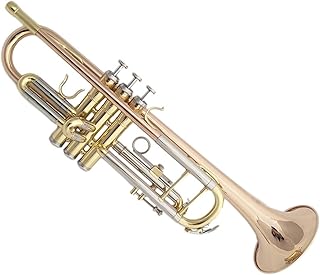 Student Brass Trumpet Phosphor Bronze Horn Trumpet Instrument In B Flat For Beginners To Play Trumpet With Flexible Keys