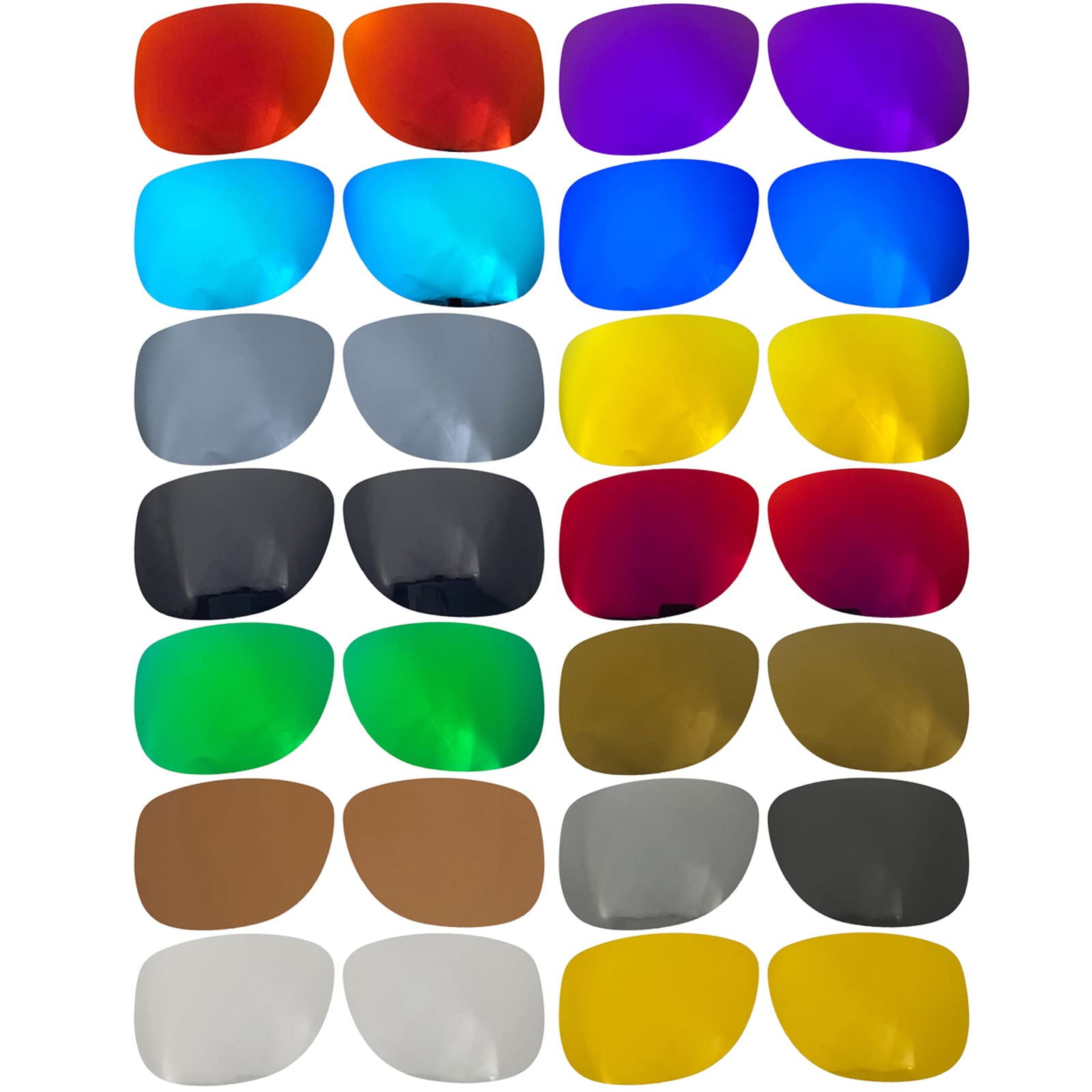 Lenti di ricambio per occhiali da sole Rayban Justin RB4165 (54 mm) polarizzate, spessore 1,5 mm, prevenzione del sale, resistenti agli oli (rosso scuro) (rosso scuro)