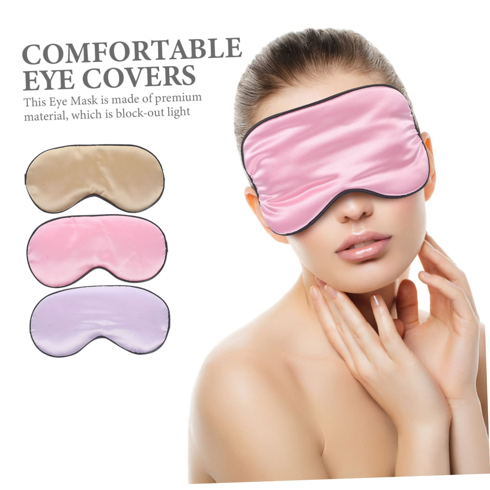 Healeved 12stücke Schlafmasken Aus Atmungsaktivem Material Komfortable Augenmasken Für Reisen Büro Und Camping Für Ungestörten Schlaf Und Lichtblockierung