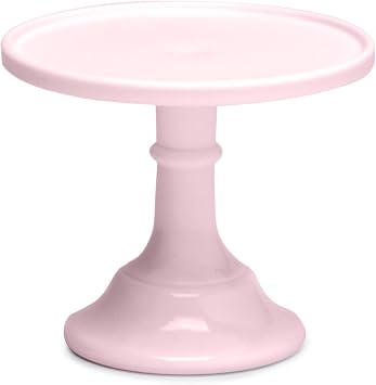 Mosser Glass Crown Tuscan 9 Inch Cake Plate