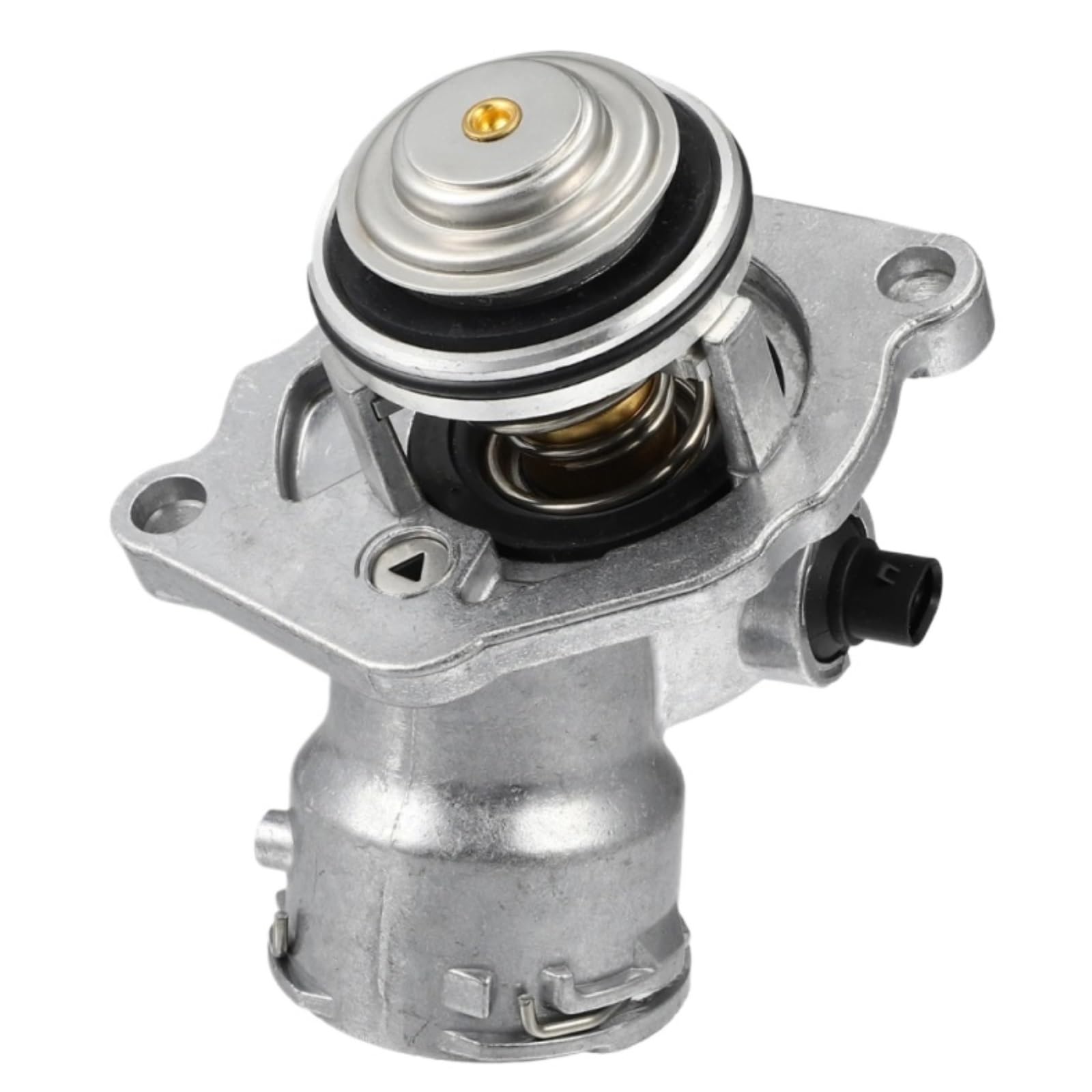 Auto Engine Thermostat Compatible With Benz For E350 C350 R350 ML350 2006 2007 2008 2009 2010 2011 2722000415 2722000015 Engine Coolant Thermostat Housing Assembly