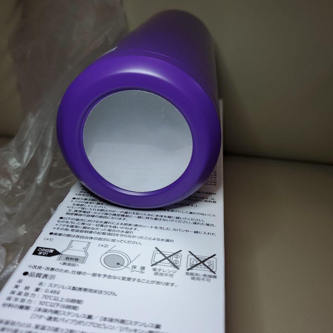 Amazon.co.jp: ユニクロ ノベルティ 炭酸対応ステンレスボトル 19 濃厚