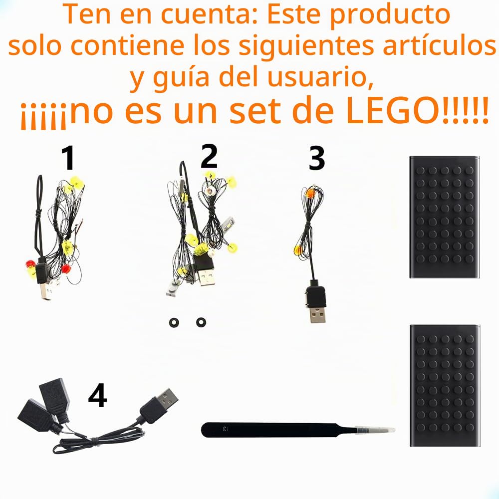 GEAMENT Kit de Luces LED Compatible con Lego Harry Potter Banco Mágico Gringotts (Gringotts Wizarding Bank) - Conjunto de luz por Edición por Coleccionistas 76417 (Juego Modelo no Incluido)