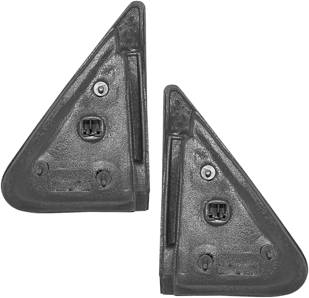 Manual Mirror for 2006-2011 Ranger Textured Base/Chrome Cover 8L5Z17683EA Set FO1320315