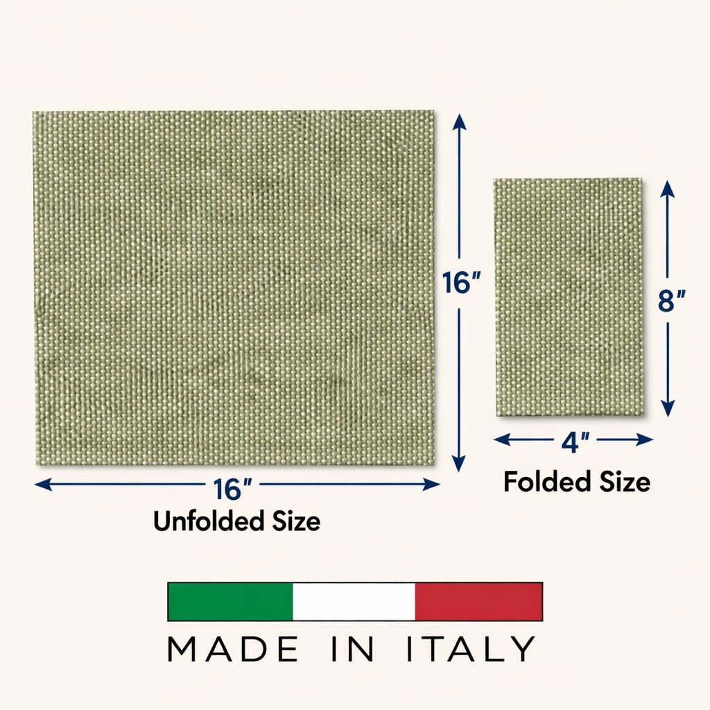 Asciugamani per ospiti usa e getta Made in Italy effetto lino – Tovaglioli da bagno Airlaid di alta qualità, morbidi e assorbenti, asciugamani di lusso eleganti tovaglioli da cena per feste
