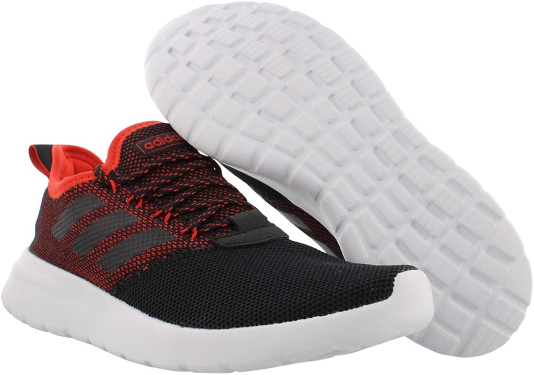 adidas Men's Lite Racer RBN Running Shoes 12 Black/Black/Active Red