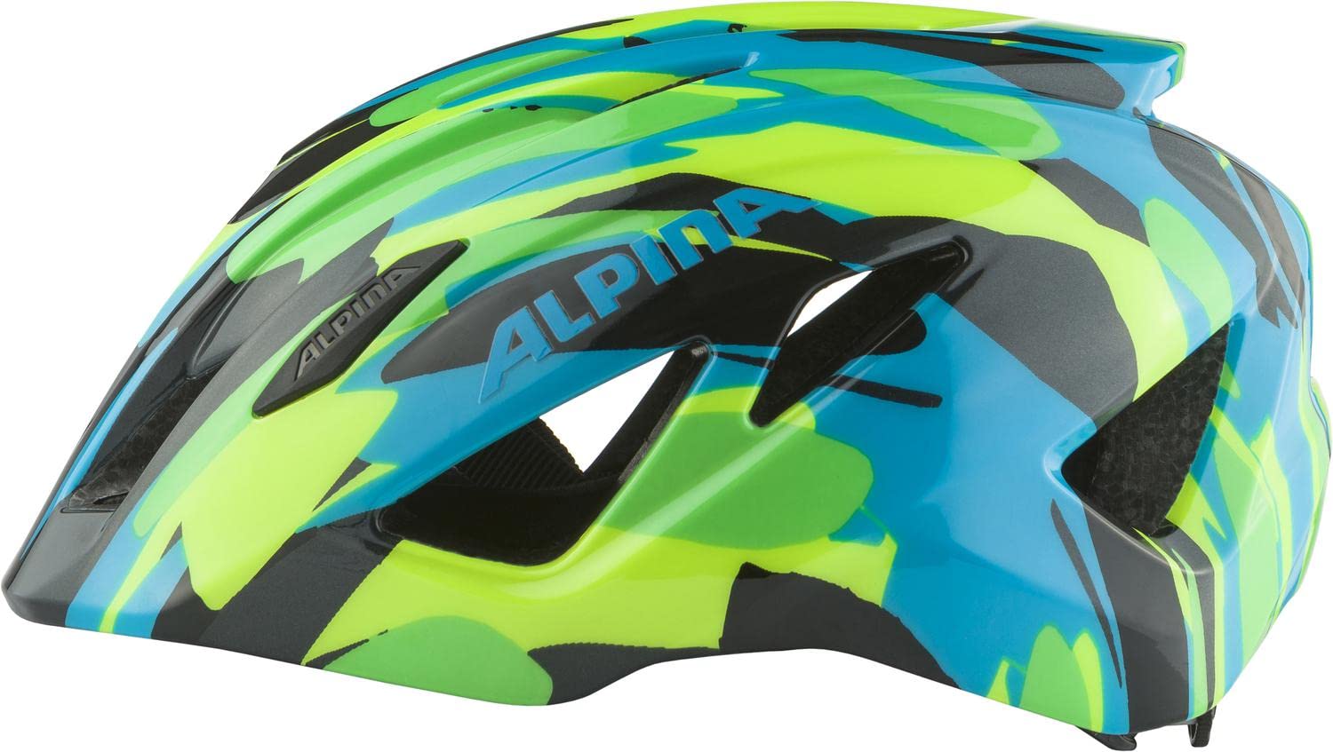Alpina PICO - Leichter, Optimal Klimatisierter & Bruchfester Fahrradhelm Mit Fliegennetz Für Kinder