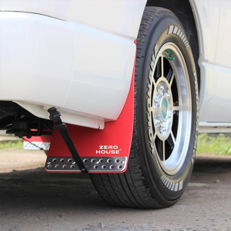 Amazon | ハイエース 200系 マッドガード 泥除け マッドフラップ 全