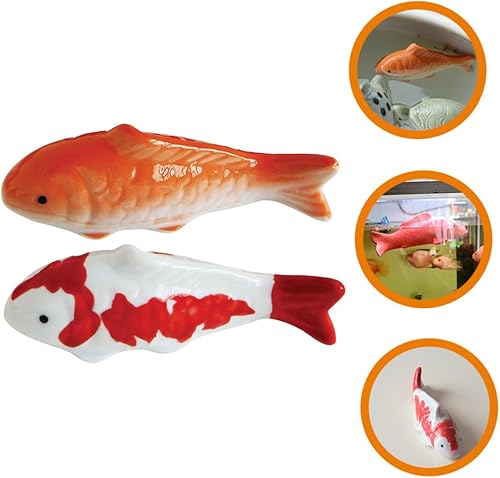 Miniatura 8 de 2 piezas de decoración para el hogar, decoración de pecera, decoración de acuario, decoración de simulación, peces de acuario flotantes, peces