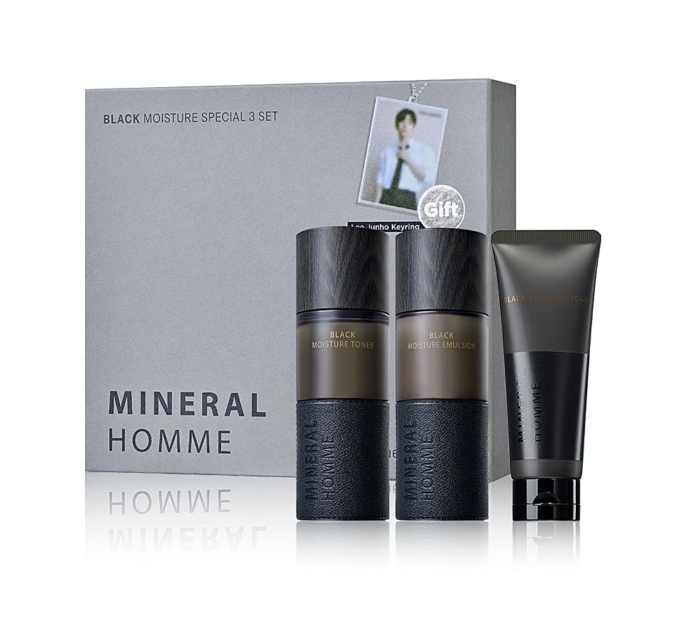 Mineral Homme Black Moisture Special Set de 3 The Saem