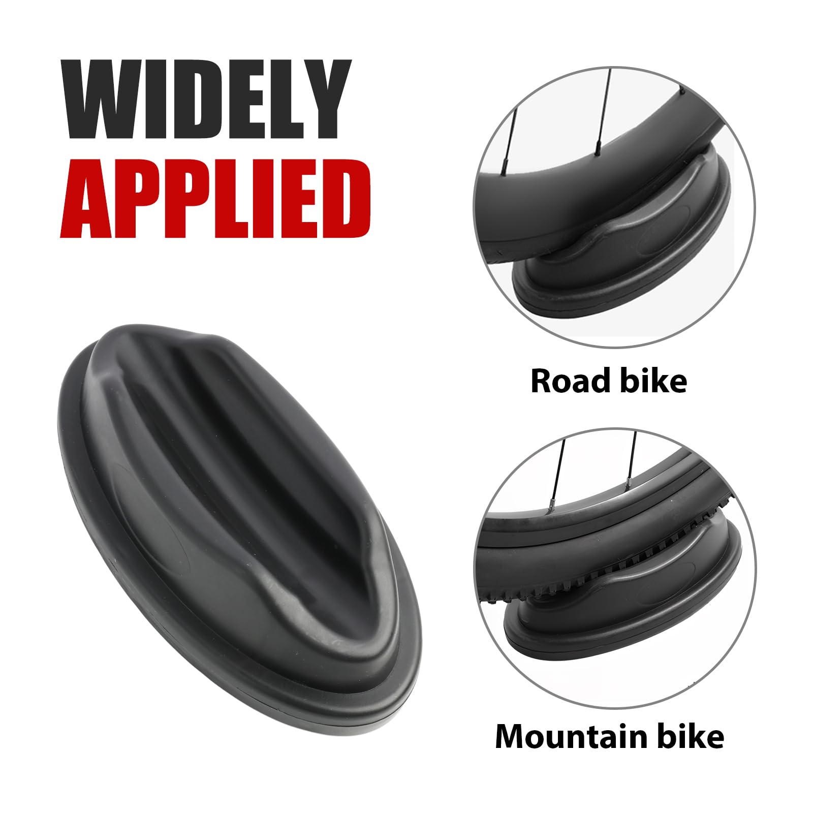 1pcs Supporto Ruota Anteriore rulli Piattaforma di Supporto per Montante per Ruota Anteriore,Compatibile con Bici da Strada e Mountain Bike,Antiscivolo, per Allenamento Indoor