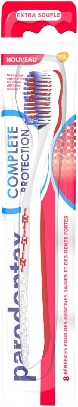Complete Protection Toothbrush, Extra Soft, Helps Stop and Prevent Bleeding Gums, Random Model