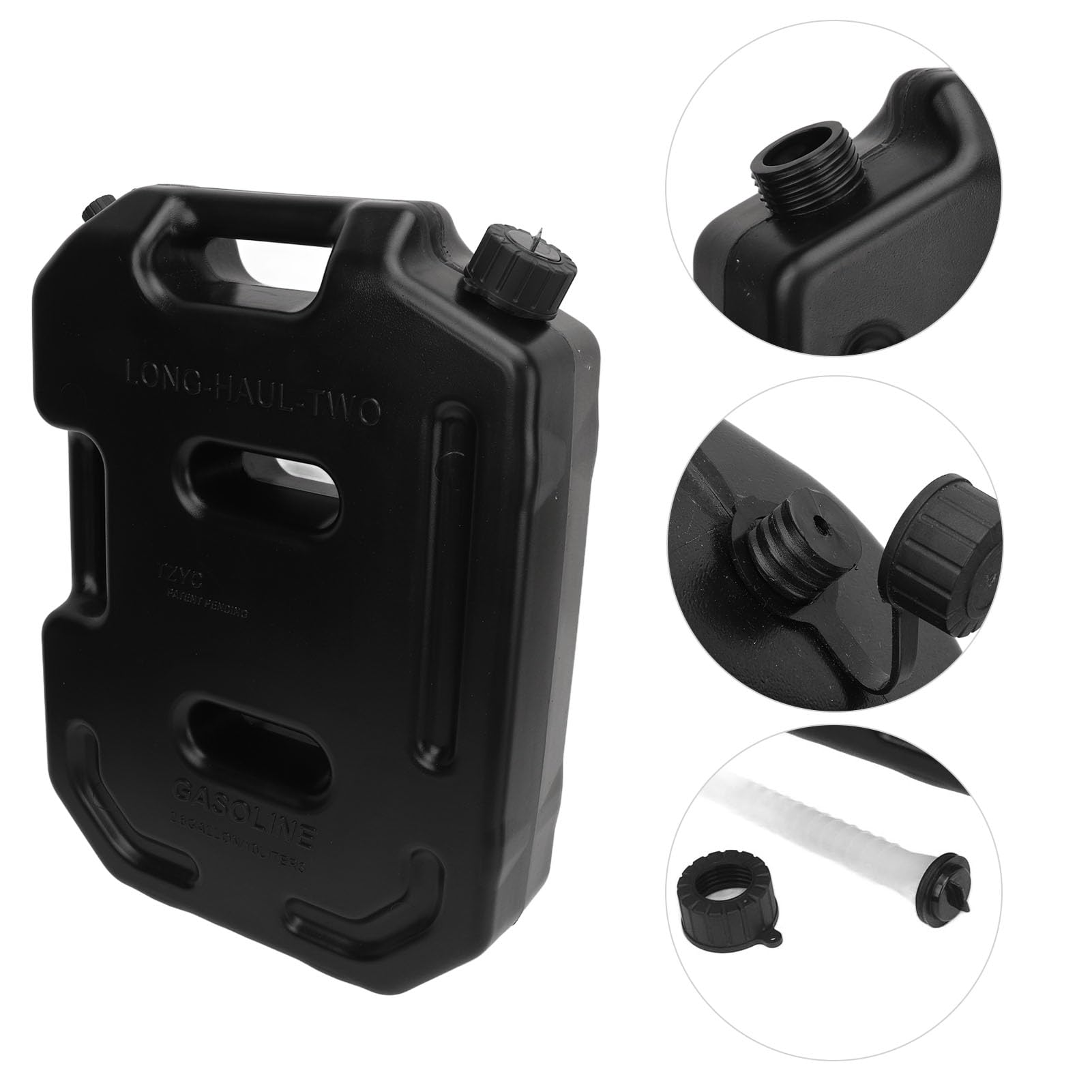 Deposito 10L A Prueba De Golpes Tanque Gasolina Portatil De Emergencia Para Moto Vehiculos Todoterreno SUV Sin Soportes