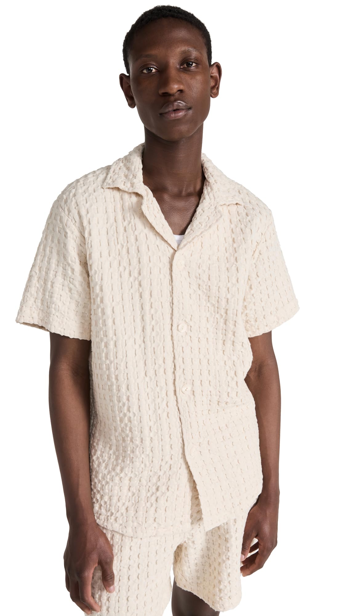 OAS Herren Cuba Waffle Shirt