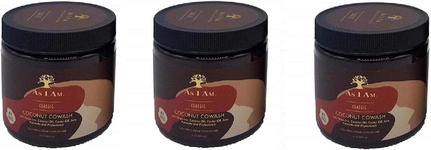Coconut Cowash Cleansing Conditioner 16oz (Pack of 3)