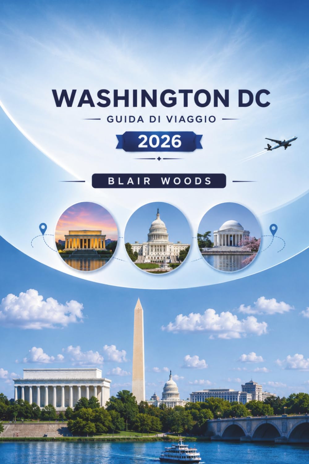 WASHINGTON DC GUIDA DI VIAGGIO 2026: Esplora monumenti, musei dello Smithsonian, guide di quartiere, itinerari, consigli per i trasporti, cibo locale ... viaggi per visitatori alla prima esperienza