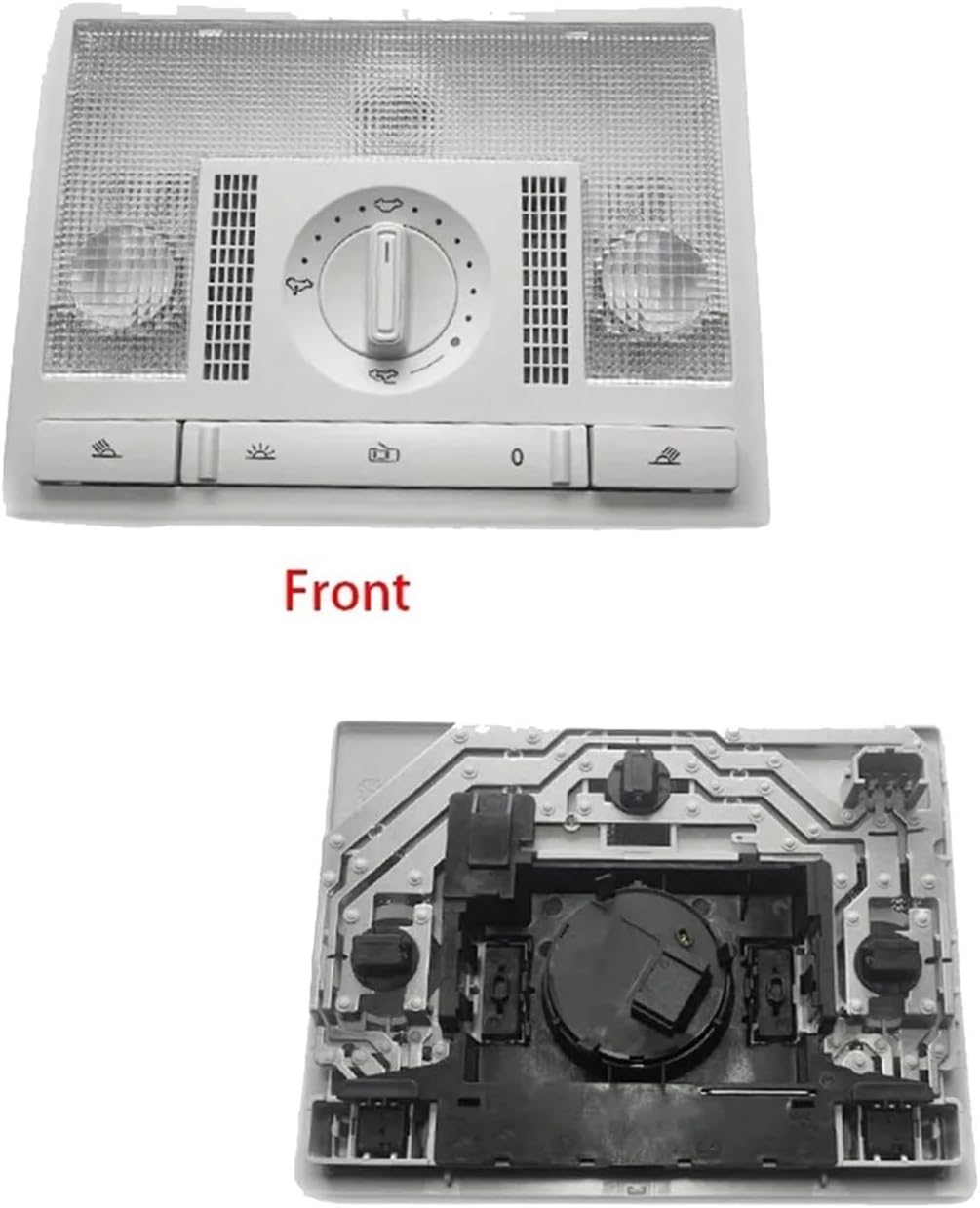 Car Dome Light Reading Lamp 6Q0959613A 6Q0947291A Compatible with VW Polo 9N 2002-2010 EU Seat Altea Leon